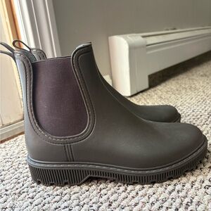 JustFab Black Ankle Boots